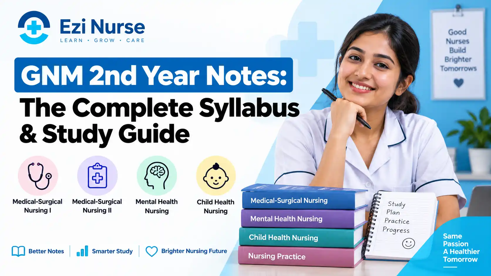 GNM 2nd Year Notes : The Complete Syllabus & Study Guide