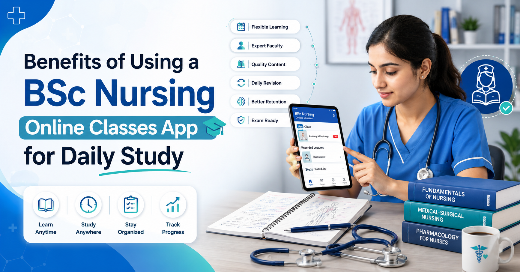 bsc nursing online classes app
