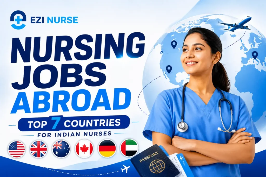 Nursing Jobs Abroad – Best Countries for Indian Nurses