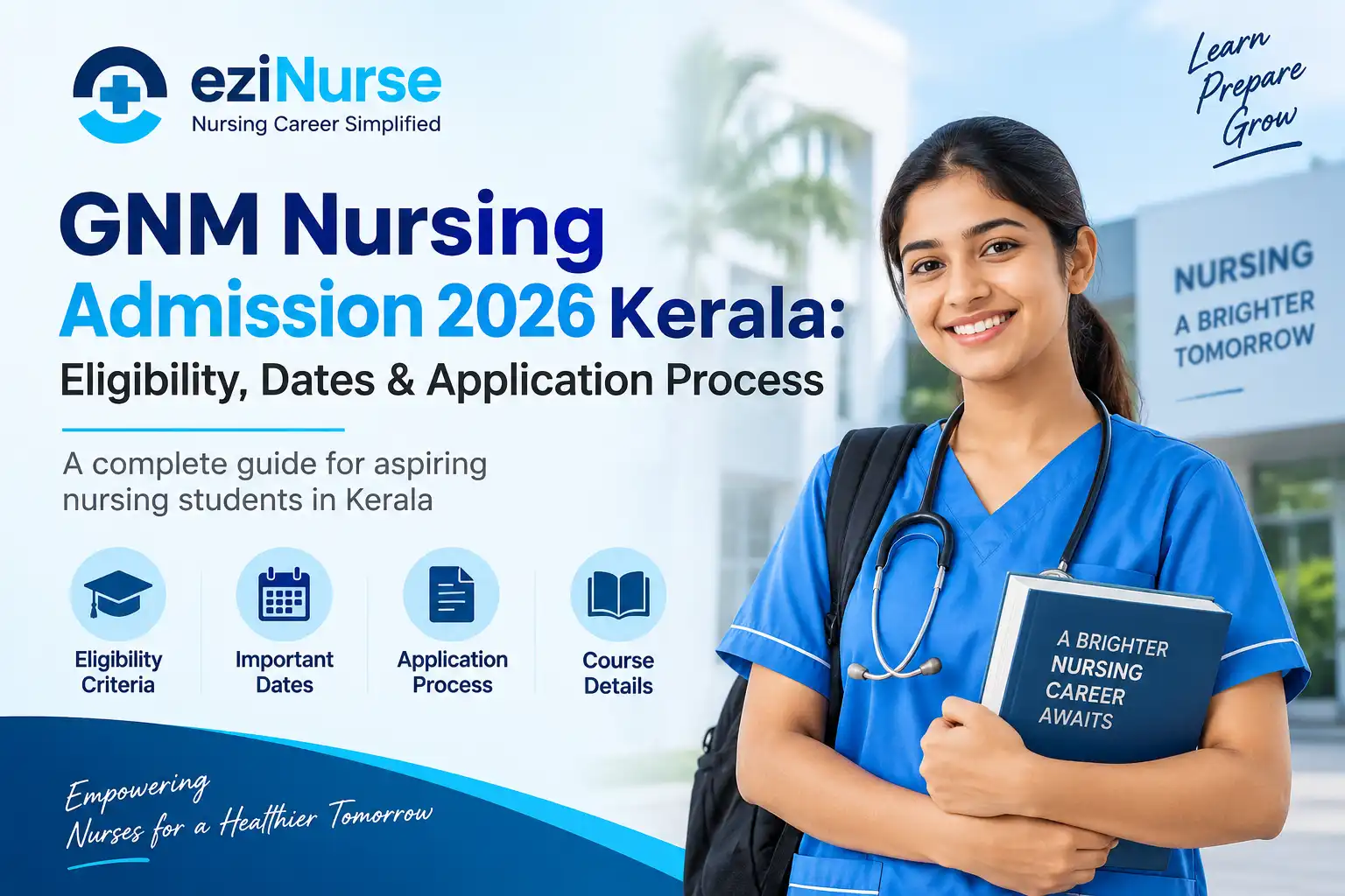 GNM Nursing Admission 2026 Kerala eligibility dates and application process guide